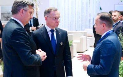 Глава ДТЭК встретился с президентом Польши и премьером Хорватии
