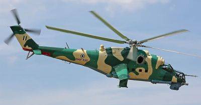 Авиакатастрофа в Нигерии: разбился вертолет Ми-35 российского производства (фото)