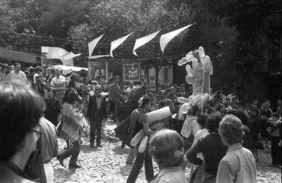 Киев в 1980-х годах – как впервые праздновали День Киева на Андреевском спуске – архивные фото
