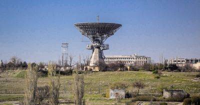 РосСМИ: В оккупированном Крыму, вероятно, "прилетело" по Центру космической связи Воздушно-космических сил РФ