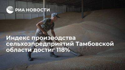 Индекс производства сельхозпредприятий Тамбовской области достиг 118%