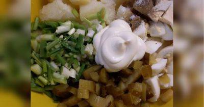 Классический картофельный салат: вкусно и бюджетно
