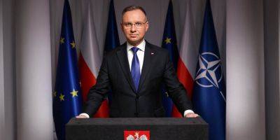 Дуда объяснил, почему вступление Украины в НАТО чрезвычайно важно для Польши