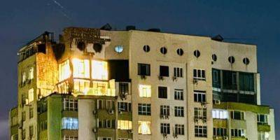 Обломки шахеда во время атаки на Киев попали в квартиру ведущего телемарафона Единые новости