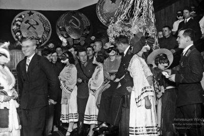 Киев в 1930-1980 годы – архивные фото празднования Нового года