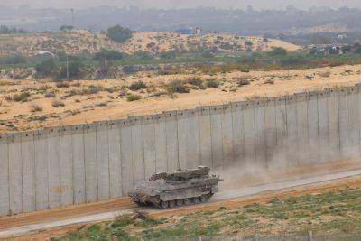 Израиль уже готовит на границе с Газой буферную зону