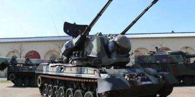 Германия передала Украине три установки Gepard в новом пакете военной помощи