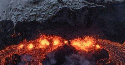 Замочная скважина в ад. NASA показало, как из космоса выглядит трещина в Исландии (фото)