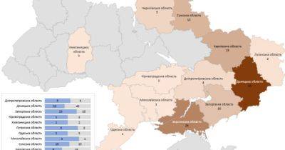 Накануне россияне обстреляли территорию 12 областей Украины