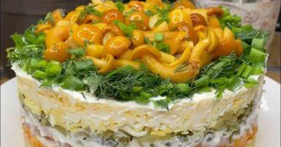Салат "Грибная поляна": рецепт красивого и вкусного блюда к праздничному столу