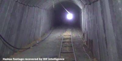 ЦАХАЛ показал большой тоннель в Газе, где военные нашли тела пятерых заложников — видео