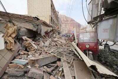 Китай понес убытки на 75 миллионов долларов в результате землетрясения