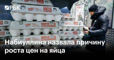 Эльвира Набиуллина - Набиуллина назвала причину роста цен на яйца - smartmoney.one - Россия