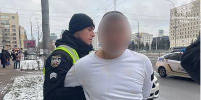 В центре Киева мужчина устроил стрельбу на дороге — полиция