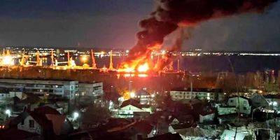 Уничтожение БДК Новочеркасск в Феодосии: у россиян истерика, а украинцы подливают масла в огонь