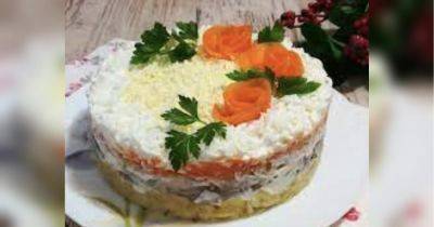 Новогодний салат «Баронесса» от Людмилы Борщ: станет «звездой» на праздничном столе