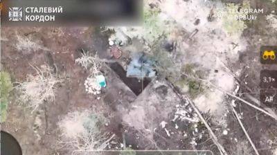 Как дроны пограничников отработали на Купянском направлении (видео)