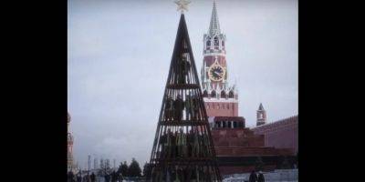 Что скрывает елка на Красной площади. Семьи защитников Азовстали мощно напомнили об украинских военнопленных в России