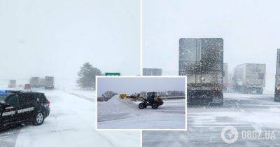 Зимний шторм в США – массовые перебои в работе транспорта – оледенение дорог в США – погода в США | OBOZ.UA