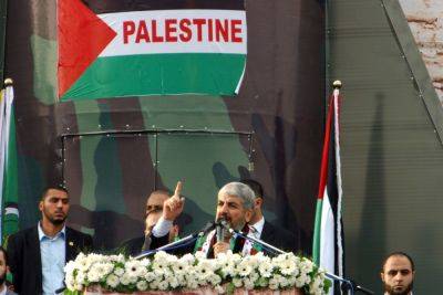 Халед Машааль: когда будет создано палестинское государство, мы обсудим вопрос признания Израиля