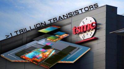 TSMC планирует поместить более 1 трлн транзисторов в 3D-упаковку к 2030-му. 5-кратный прирост