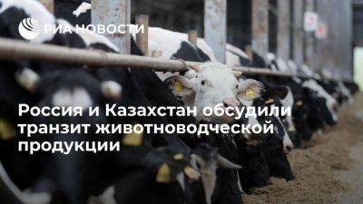 Россельхознадзор: Россия и Казахстан обсудили транзит животноводческой продукции