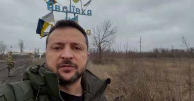Зеленский опубликовал видео с разрушенной россиянами Авдеевки