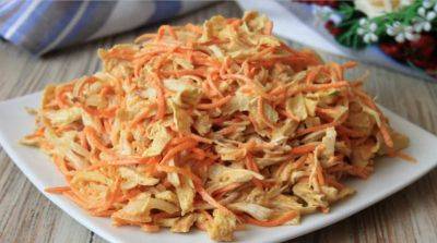 Салат с морковью и крабовыми палочками – как приготовить – рецепты на Новый год - apostrophe.ua - Украина