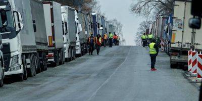 Требование транспортной отрасли. Польша усилит контроль грузовиков на границе с Украиной