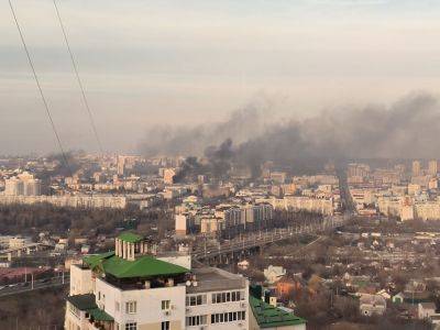 Взрывы в Белгороде: центр города в дыму и огне (видео)