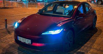 В Украине появился новейший электромобиль Tesla с запасом хода свыше 600 км (фото)