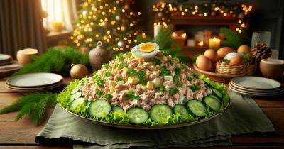 Вкусный праздничный салат с тунцом: быстрый рецепт за 15 минут