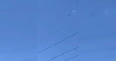 "Редкие кадры": ВС РФ атаковали Украину модернизированными ракетами X-101 (видео)
