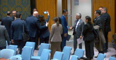 "Мы однозначно осуждаем": в ООН делегаты фотографировались с представителем РФ (видео)