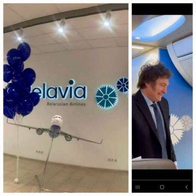 Президент Аргентины полетел обычным самолетом «Белавиа»