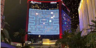 Казино удивляет. В Лас-Вегасе установили рекорд, играя в Pac-Man на самом большом дисплее