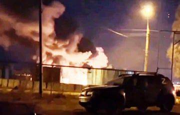 Дроны ВСУ уничтожили нефтебазу оккупантов в Луганске - charter97.org - Россия - Белоруссия - Луганск