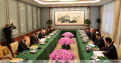 Vice premiers of Belarus, China in talks in Beijing