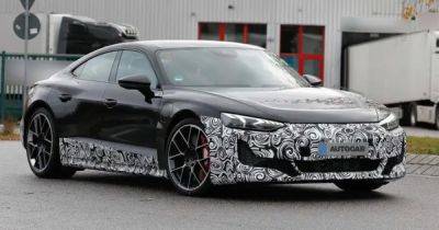 Новый электромобиль Audi e-tron GT 2025 рассекретили задолго до премьеры (фото)