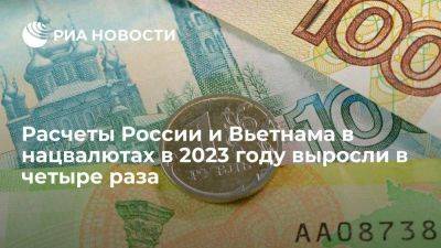 ВТБ: расчеты России и Вьетнама в нацвалютах в 2023 году выросли в четыре раза