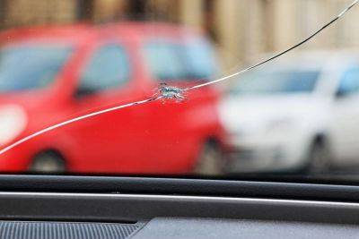 Трещина на лобовом стекле авто - как не допустить разрастания - полезные советы