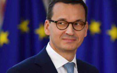 Польша потребует отмены транспортного безвиза для Украины — премьер Моравецкий
