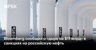Bloomberg cообщил о «дыре на $11 млрд» в санкциях на российскую нефть - smartmoney.one - Москва - Россия - Китай - Индия - Греция - county Petroleum