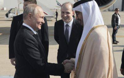 Владимир Путин - Путин прибыл на переговоры в Эмираты - korrespondent.net - Россия - Украина - Саудовская Аравия - Эмираты - Абу-Даби