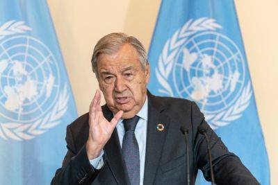 Генсек ООН Антониу Гутерриш призвал Совбез ООН срочно прекратить огонь в Газе