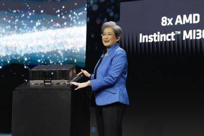 AMD представила новые чипы для задач ИИ: Instinct MI300X и Instinct M1300A для ЦОД и Ryzen 8040 для ноутбуков
