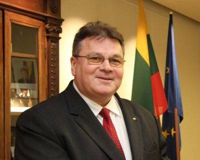 Кабмин Литвы предлагает назначить Линкявичюса послом в Швеции