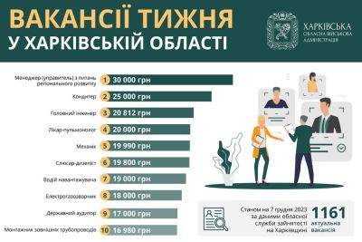 Работа в Харькове: «горячие» вакансии – кондитер, инженер, врач, менеджер