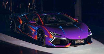 Lamborghini представили эксклюзивный суперкар: на его покраску ушло 435 часов (фото) - focus.ua - Украина
