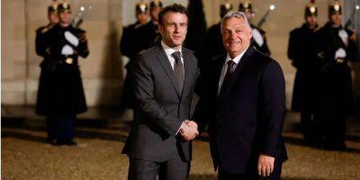 Остались при своем мнении. Макрон провел встречу с Орбаном, чтобы убедить его в поддержке Украины